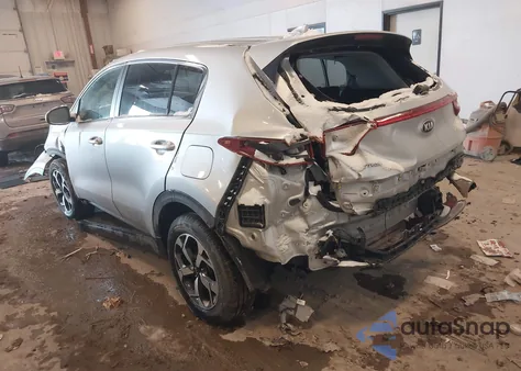 2021 Kia Sportage Lx z USA, uszkodzony, nr VIN KNDPM3AC8M7859587